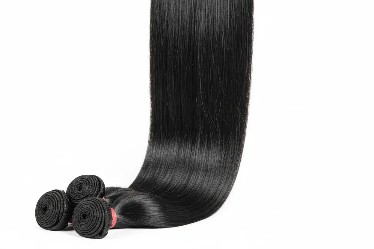 Extensions cheveux cambodgiens lisses - Vue produit